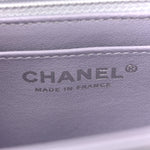 Aged Calfskin Chevron Quilted 2.55 Reissue Mini Flap Light Purple