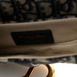 Oblique Mini Saddle Bag Blue