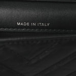 Aged Calfskin Chevron Quilted Reissue Belt Bag So Black