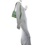 Smooth Calfskin 30 Montaigne Flap Bag Mint Green