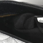 Caviar Quilted Medallion Tote Black