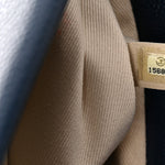 Soft Caviar CC Medium Top Handle Tote Navy Blue