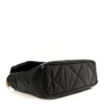 Goatskin Quilted Large Chanel 19 Flap Black