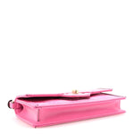 GG Monogram Scratch Lux Calfskin Mini Luce Shoulder Bag Rose Dark Blossom