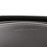 Lambskin Camellia Embossed Wallet On Chain WOC Black