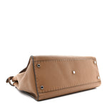 Cuoio Romano Selleria Bi-Color Large Peekaboo Iconic Satchel  Mou Deserto