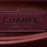 Caviar Quilted Mini Coco Handle Flap Black