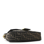 Fabric Jacquard FF 1974 Medium Baguette Tobacco Moro Black