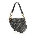 Oblique Saddle Bag Blue