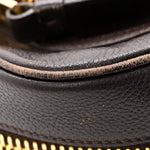 Grained Calfskin Medium Jennifer Crossbody Bag Brown