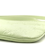 GG Grainy Calfskin Emblem Super Mini Shoulder Bag Sage Leaf