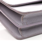 Saffiano Lux Crossbody Bag Glicine