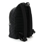Oblique Calfskin Rider Backpack Black