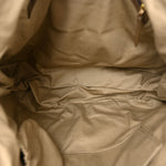 Calfskin Double Handles Hobo Brown