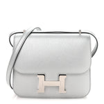 Metallic Chevre Chamkilight Constance 18 Argent