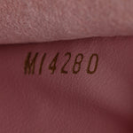 Monogram 2020 Christmas Animation Big Wheel Double Zip Pochette Rose Ballerine