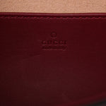 GG Supreme Monogram Azalea Calfskin Horsebit 1955 Mini Bag Beige Ebony Rosso Ancora
