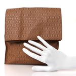 Calfskin Monogram Deli Paper Bag Vintage Beige