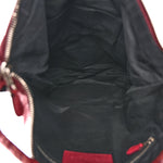 Agneau Giant 12 Silver Hardware Day Hobo Cassis