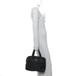 Tessuto Nylon Shoulder Bag  Black