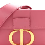 Smooth Calfskin 30 Montaigne Box Bag Pink