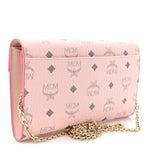 Visetos Medium Patricia Wallet On Chain Soft Pink