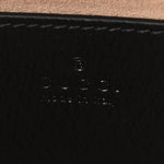 Textured Dollar Calfskin Web Small Diana Tote Bag Black Dusty Grey