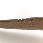 Metallic Grained Calfskin Medium Sofia Satchel Gold