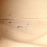 Raffia Grained Calfskin Small Rockstud Vlogo Tote Naturale