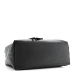 Pebbled Calfskin Medium Soho Chain Shoulder Bag Black