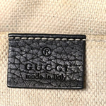 Pebbled Calfskin Small Soho Disco Bag Black