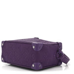 Taurillon Monogram Mini Soft Trunk Black Purple Night
