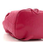 Calfskin Quilted Small Urban Spirit Backpack Dark Pink