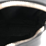 Gancini Monogram Calfskin Multi-Pouch Travel Belt Bag Black Grey