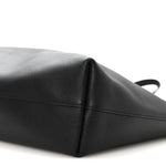 Calfskin Large Shopping Tote Black