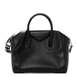 Sugar Goatskin Small Antigona Black