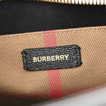 Calfskin Mega Check Small Banwell Tote Black