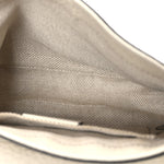 Pebbled Calfskin Small Soho Flap Crossbody Off White
