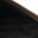 Grained Calfskin Medium Jennifer Crossbody Bag Brown