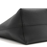 Grained Calfskin Medium N/S Park Tote Black