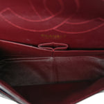 Aged Calfskin Quilted 2.55 Reissue 227 Flap Black