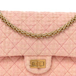 Wool Tweed Quilted 2.55 Reissue 225 Flap Light Pink