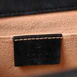 Guccissima Small Padlock Shoulder Bag Black