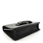 Ultra Matte Calfskin J'Adior Chain Flap Bag Black