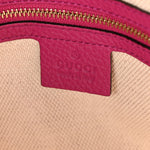 Cellarius Calfskin Medium Soho Chain Shoulder Bag Bright Bouganville