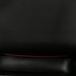 Shiny Caviar Mini Preppy Coco Shoulder Bag Black