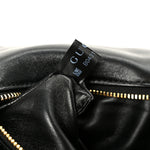 Lambskin Small GG Milano Top Handle Shoulder Bag Black