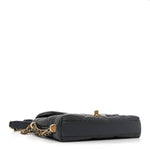 Lambskin Quilted Mini Crush On Chains Flap Bag Grey