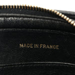 Caviar Quilted Shoulder Bag Black