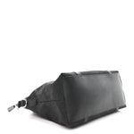 Nylon Monogram Medium GG Charm Dome Satchel Black